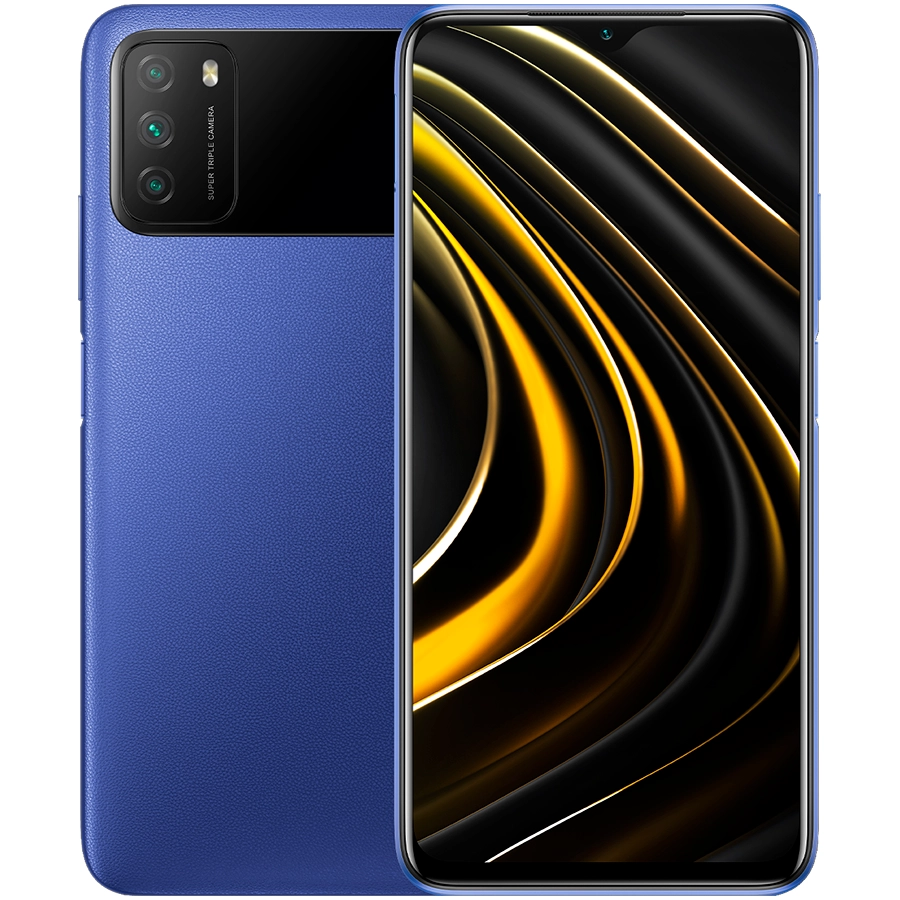 Купить Xiaomi Poco M3 64 ГБ Cool Blue