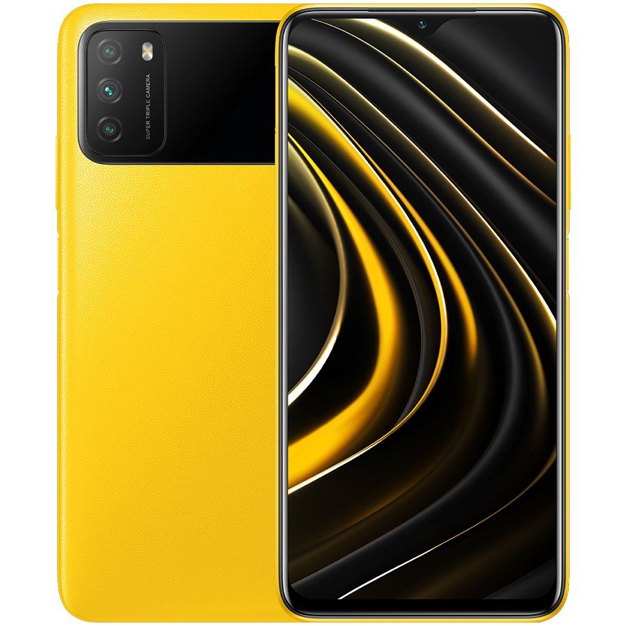 Мобільний телефон Xiaomi Poco M3 4/64Gb Yellow Б\В