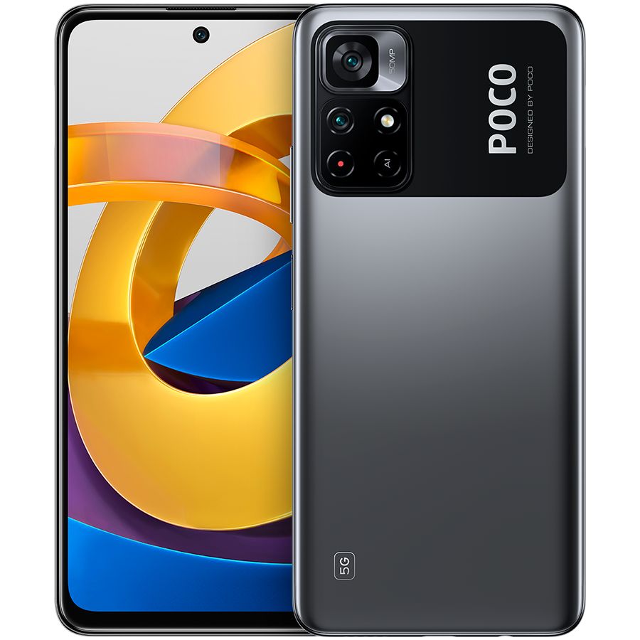 Мобільний телефон POCO M4 Pro 5G 4/64Gb Power Black Б\В