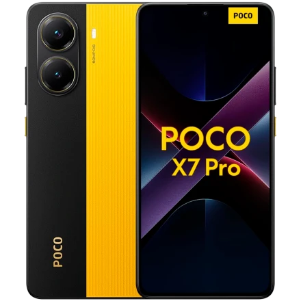 Купить Xiaomi Poco X7 Pro 256 ГБ Чёрно-жёлтый