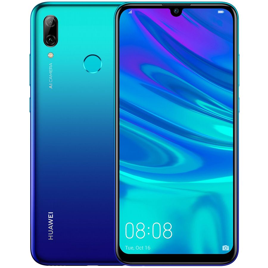 Мобільний телефон Huawei P Smart 2019 3/32Gb Aurora Blue (POT-LX1) Б\В