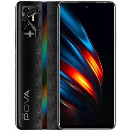 TECNO Pova 2 128 ГБ Dazzle Black