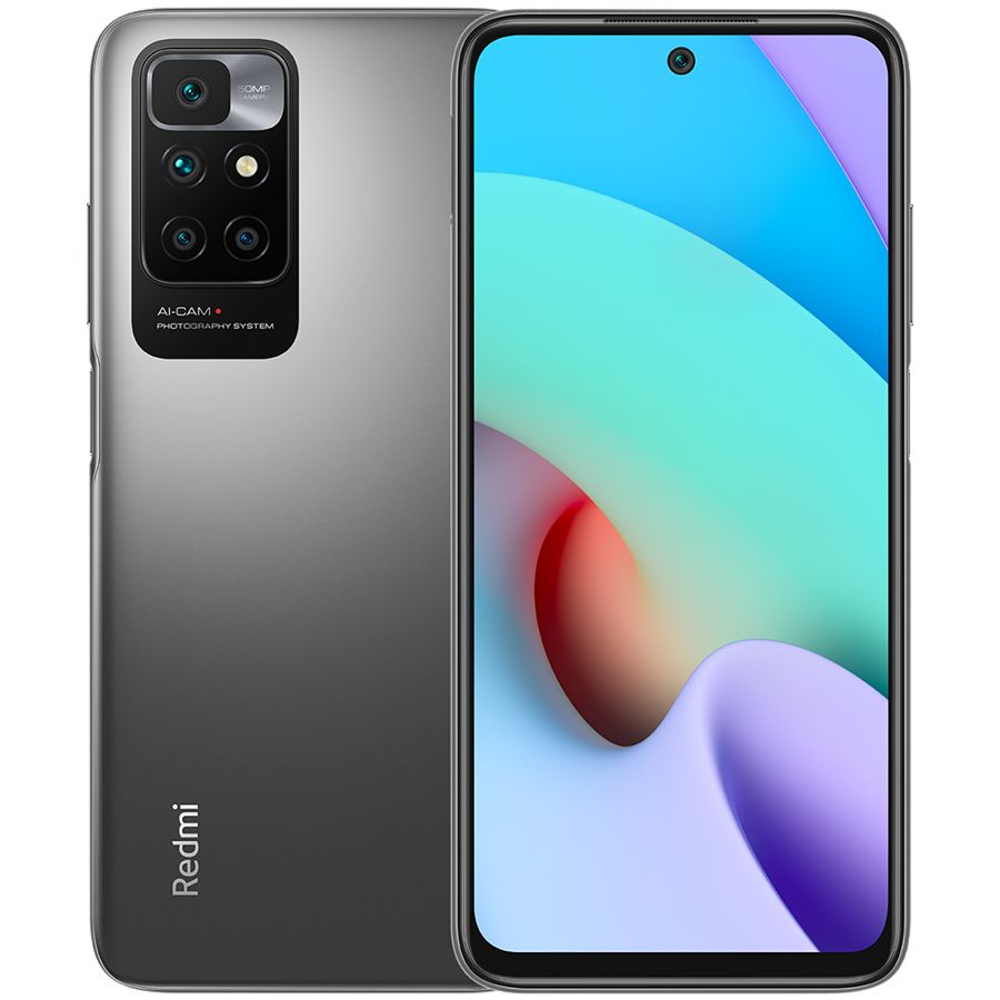 Мобильный телефон Xiaomi Redmi 10 2022 4/64Gb Carbon Gray Б\У