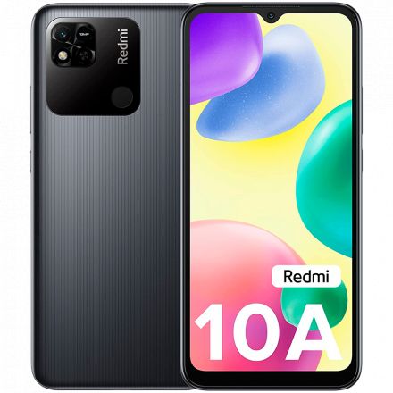 Xiaomi Redmi 10A 64 ГБ Угольно-чёрный