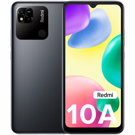 Xiaomi Redmi 10A 64 ГБ Угольно-чёрный