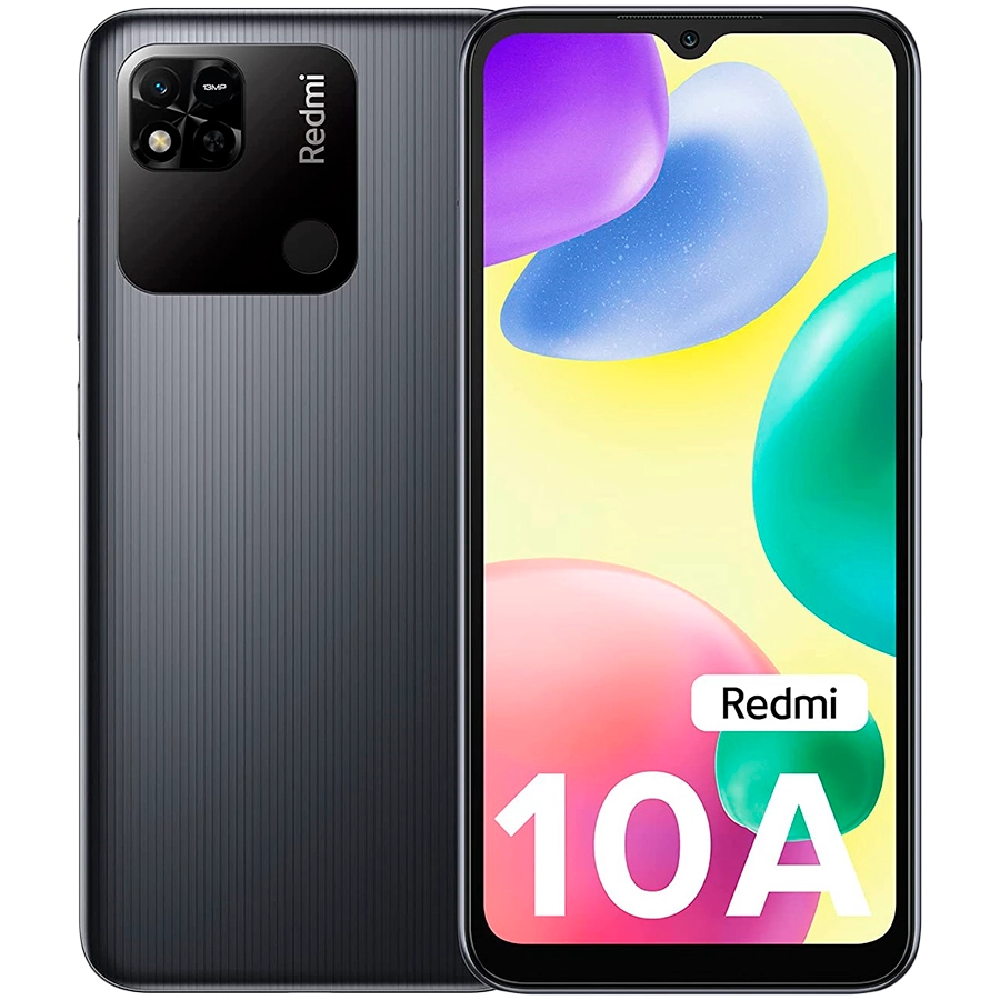 Xiaomi Redmi 10A 64 ГБ Угольно-чёрный