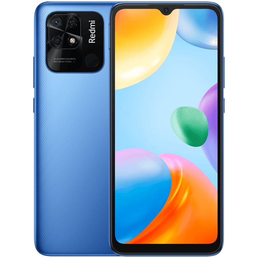 Мобильный телефон Xiaomi Redmi 10C 64 GB Ocean Blue Б\У