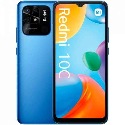 Xiaomi Redmi 10C 64 ГБ Глубокий синий