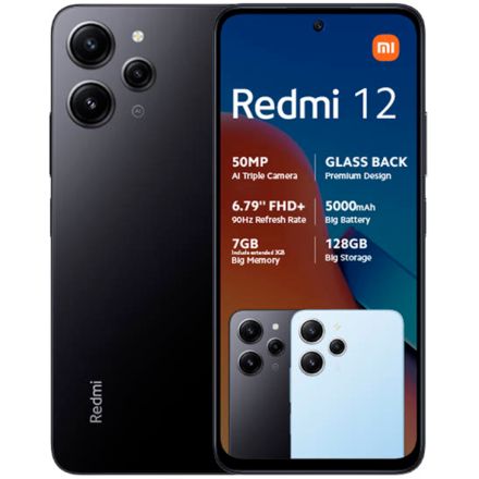 Xiaomi Redmi 12 128 ГБ Midnight Black у Лозовій