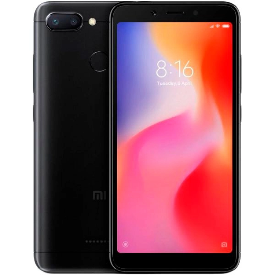 Купить Xiaomi Redmi 6 64 ГБ Чёрный