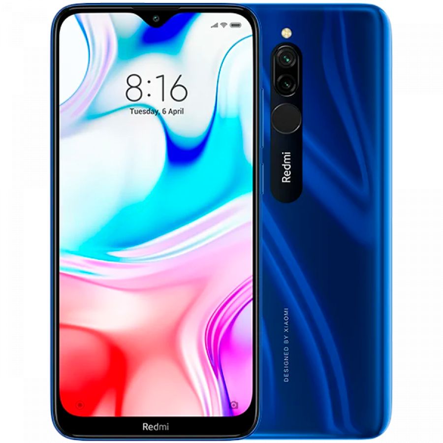 Мобільний телефон Xiaomi Redmi 8 4/64Gb Blue Б\В
