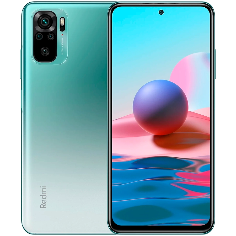 Xiaomi Redmi Note 10 128 ГБ Lake Green б/у