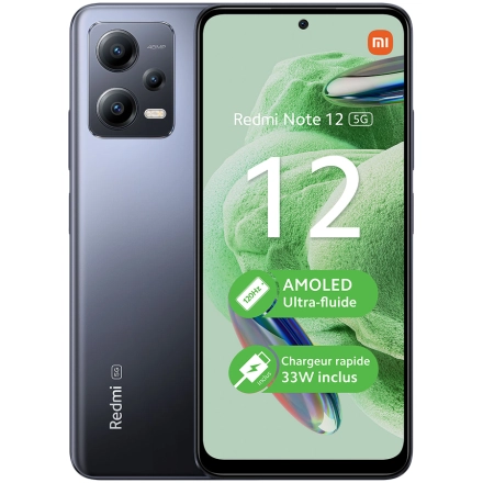 Xiaomi Redmi Note 12 5G 128 ГБ Matte Black