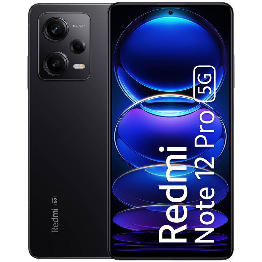 Купить Xiaomi Redmi Note 12 Pro 5G 256 ГБ Чёрный оникс