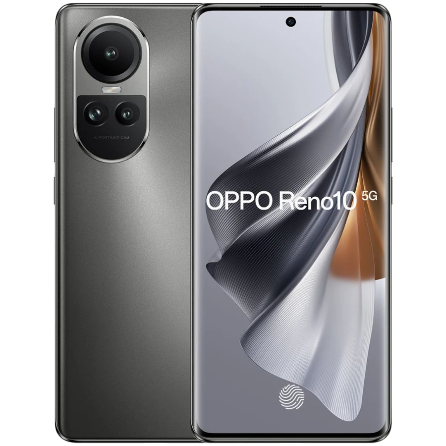 Oppo Reno10 5G 256 ГБ Серебристо-серый