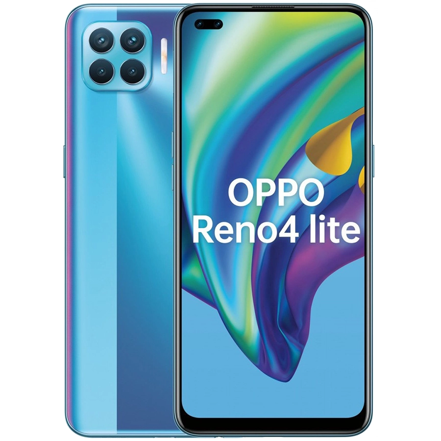 Oppo Reno4 lite 128 ГБ Синий б/у