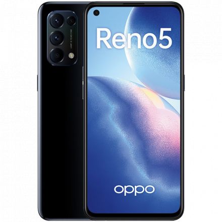 Oppo Reno5 4G 128 ГБ Black в Полтаві