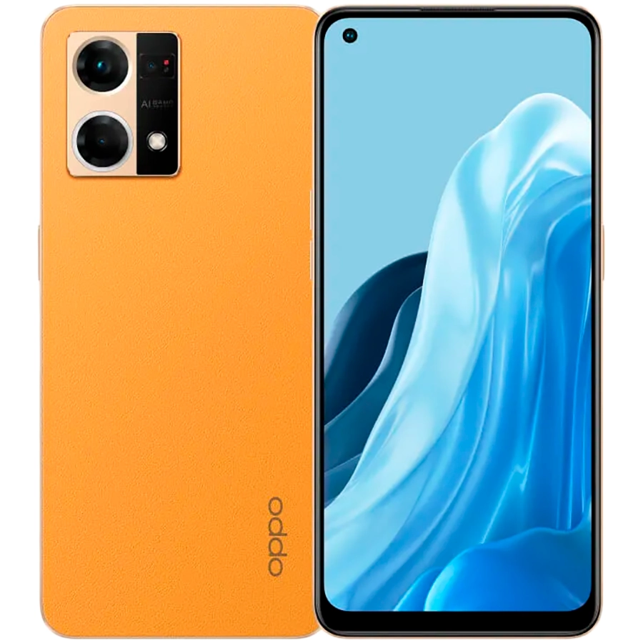 Oppo Reno 7 128 ГБ Sunset Orange б/у