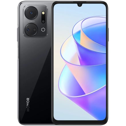 Honor X7a 128 ГБ Midnight Black