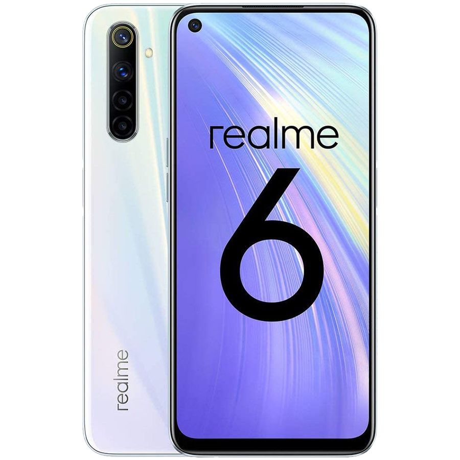 Мобильный телефон realme 6 8/128Gb White Б\У