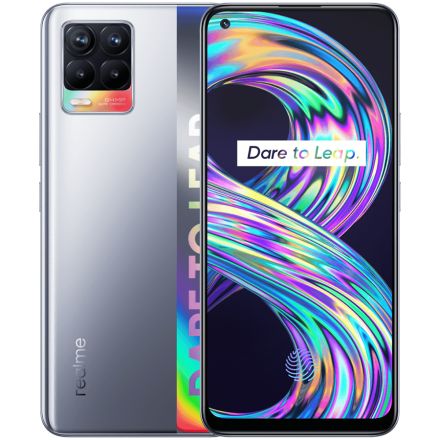Realme8 128 ГБ Cyber Silver
