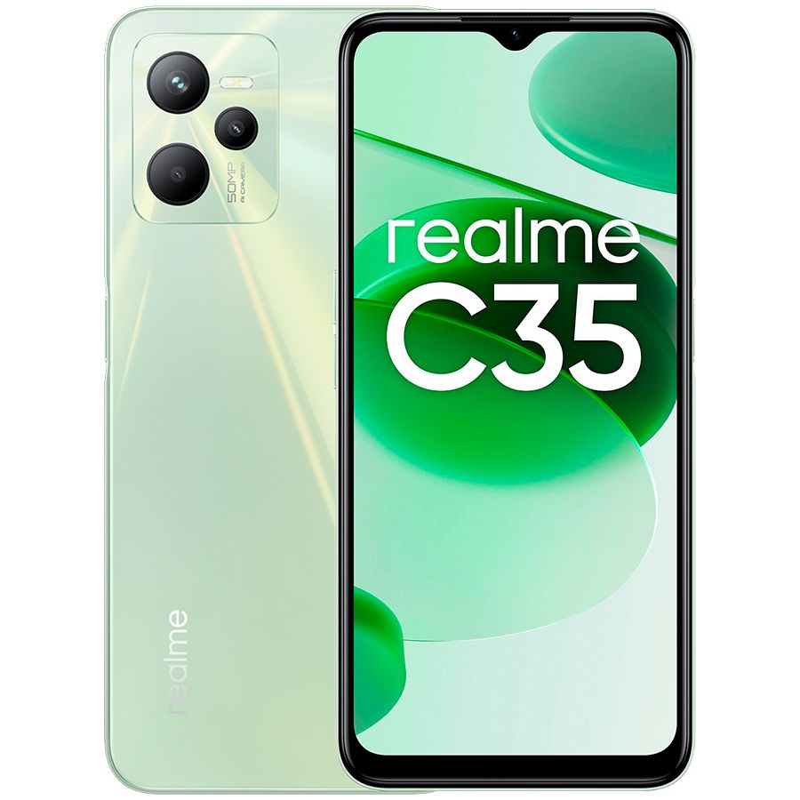 Мобільний телефон Realme C35 4/128Gb Glowing Green Б\В