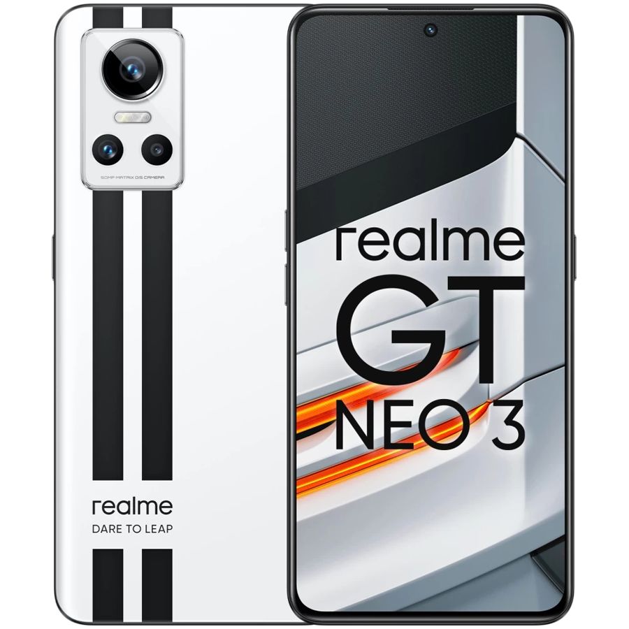 Мобильный телефон RealmeGT Neo 3 256 GB Silverstone White Б\У