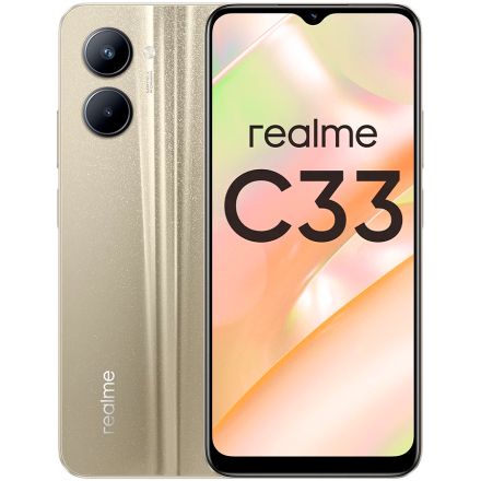 RealmeC33 64 ГБ Sandy Gold
