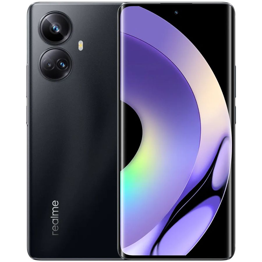 Мобильный телефон realme 10 pro plus 12/256Gb Dark Matter Б\У