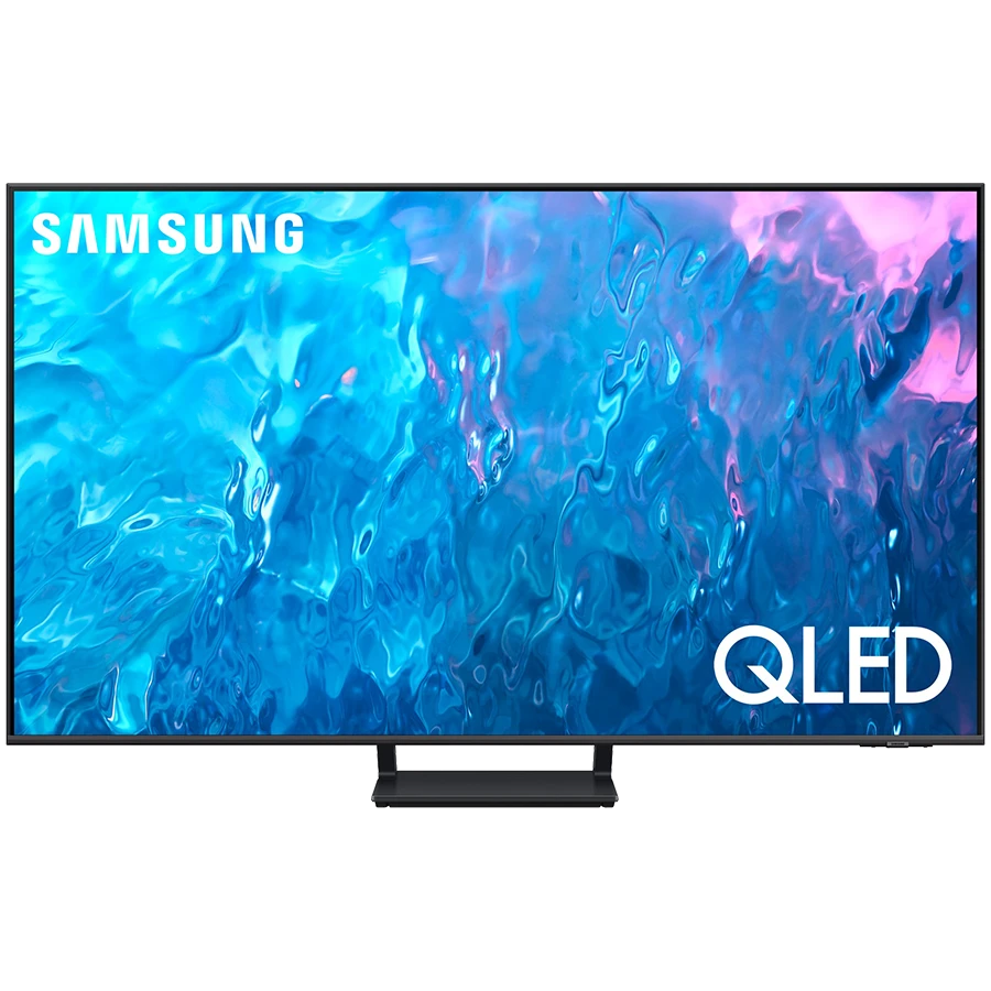 Samsung TV QLED, 55", UHD 4K, Titan Gray (GQ55Q70CAT)
