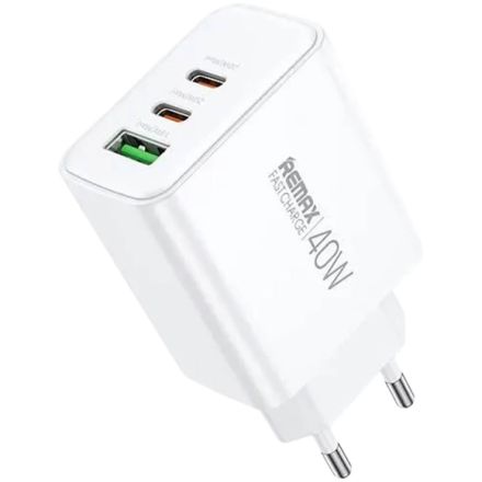 Адаптер питания REMAX 3*USB/USB-C USB Type-A, 2*USB Type C, 40 Вт