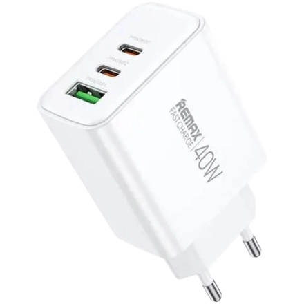 Адаптер питания REMAX 3*USB/USB-C USB Type-A, 2*USB Type C, 40 Вт