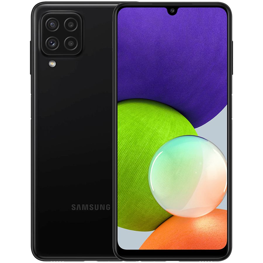 Мобільний телефон Samsung Galaxy A22 (A225F) 64Gb Black (SM-A225FZKDSEK) Б\В