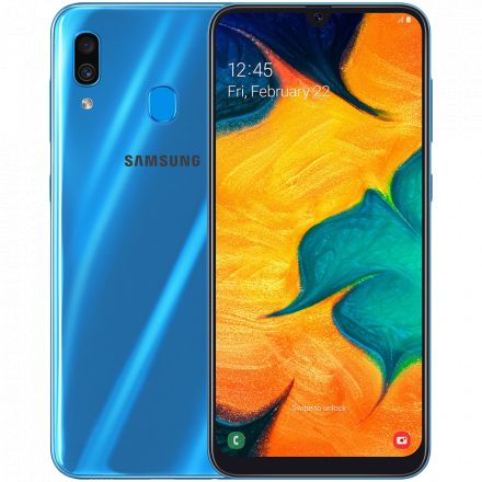Samsung Galaxy A30 32 ГБ Blue в Запоріжжі