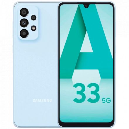Samsung Galaxy A33 128 ГБ Light Blue в Кременчуці
