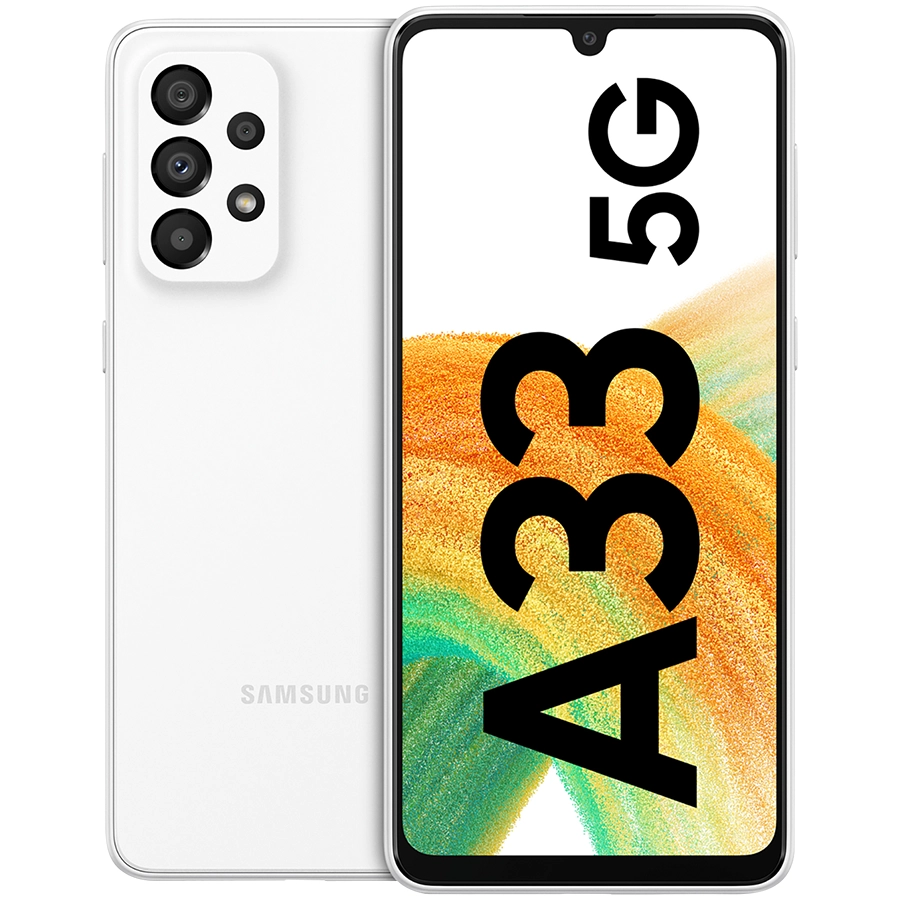 Samsung Galaxy A33 128 ГБ Белый SM-A336BZWGSEK б/у