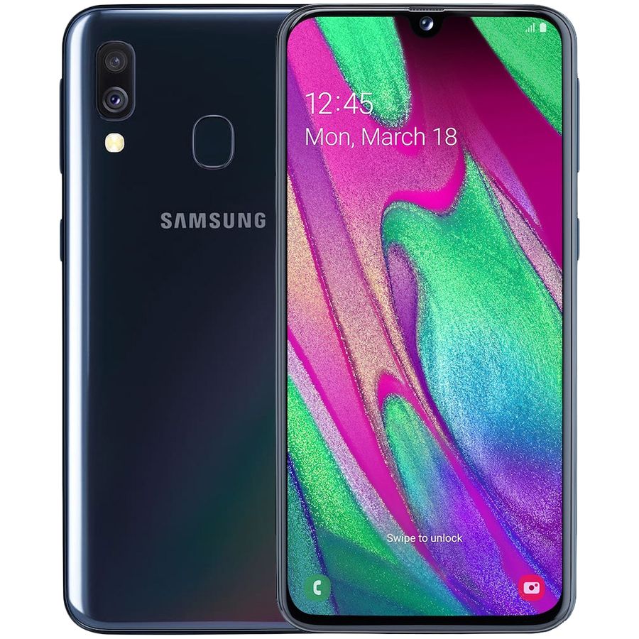 Купить Samsung Galaxy A40 64 ГБ Чёрный