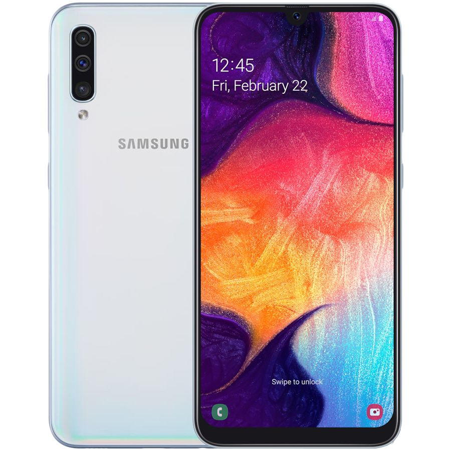 Мобільний телефон Samsung Galaxy A50 (A505F) 128Gb White (SM-A505FZWQSEK) Б\В