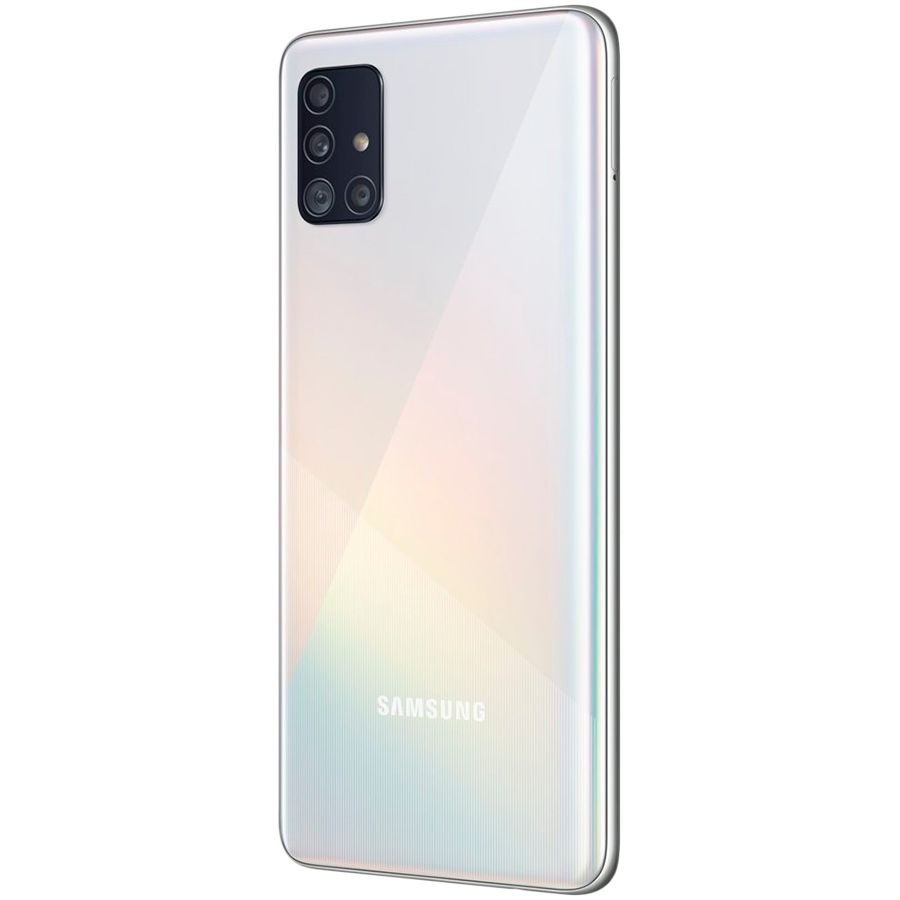 Мобільний телефон Samsung Galaxy A51 (A515F) 64Gb White (SM-A515FZWUSEK) Б\В