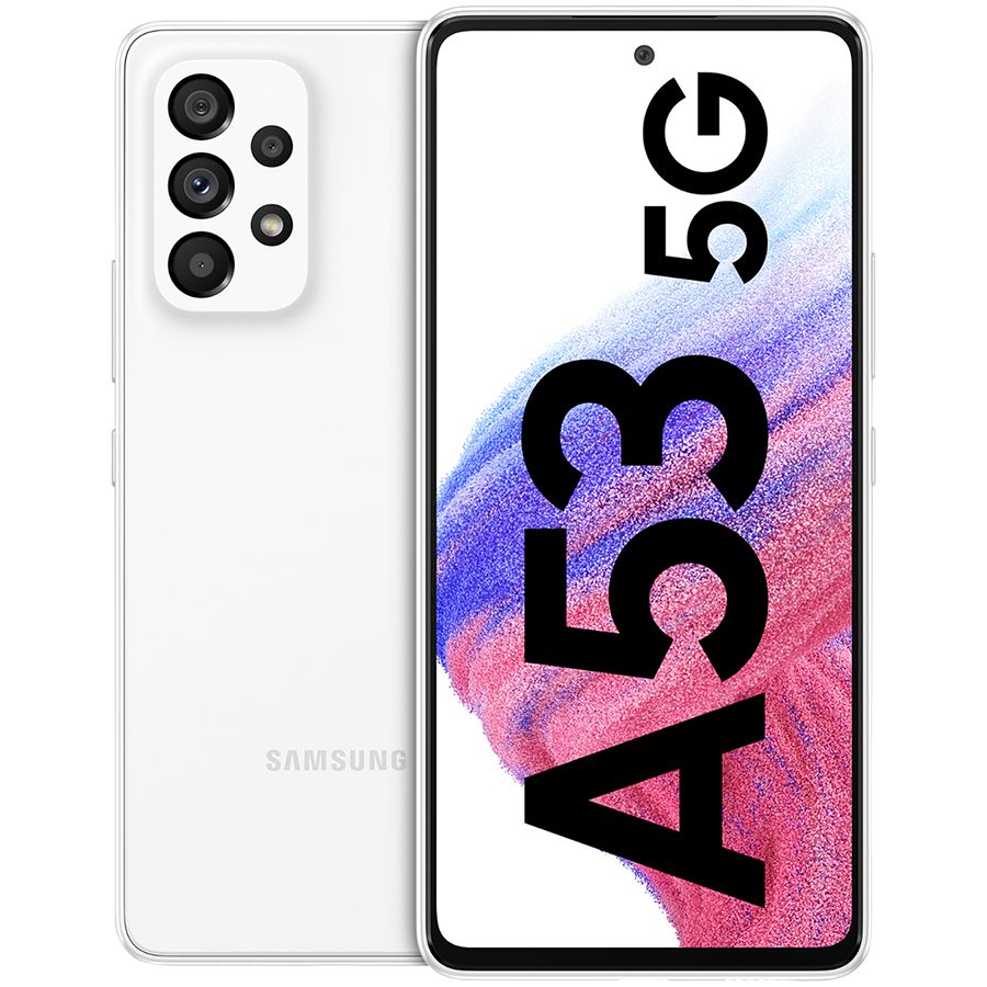 Мобільний телефон Samsung Galaxy A53 (A536E) 256Gb White (SM-A536EZWDSEK) Б\В