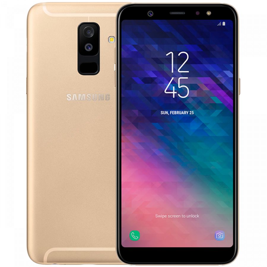 Мобільний телефон Samsung Galaxy A6+ 2018 (A605F) 32Gb Gold (SM-A605FZDNSEK) Б\В