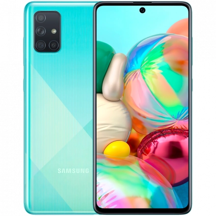 Samsung Galaxy A71 128 ГБ Синий