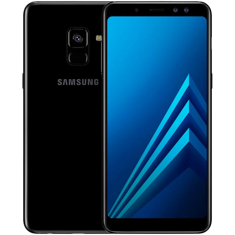 Мобільний телефон Samsung Galaxy A8+ 2018 (A730F) 32Gb Black (SM-A730FZKDSEK) Б\В