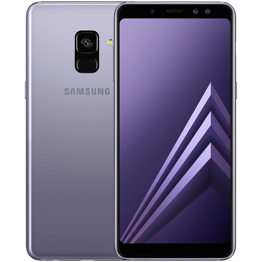 Мобільний телефон Samsung Galaxy A8+ 2018 (A730F) 32Gb Orchid Gray (SM-A730FZVDSEK) Б\В