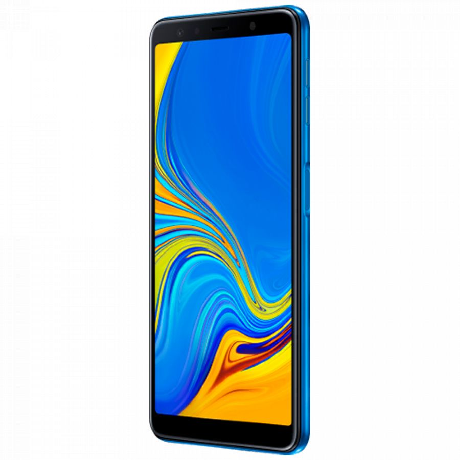 Мобільний телефон Samsung Galaxy A7 2018 (A750F) 64Gb Blue (SM-A750FZBUSEK) Б\В