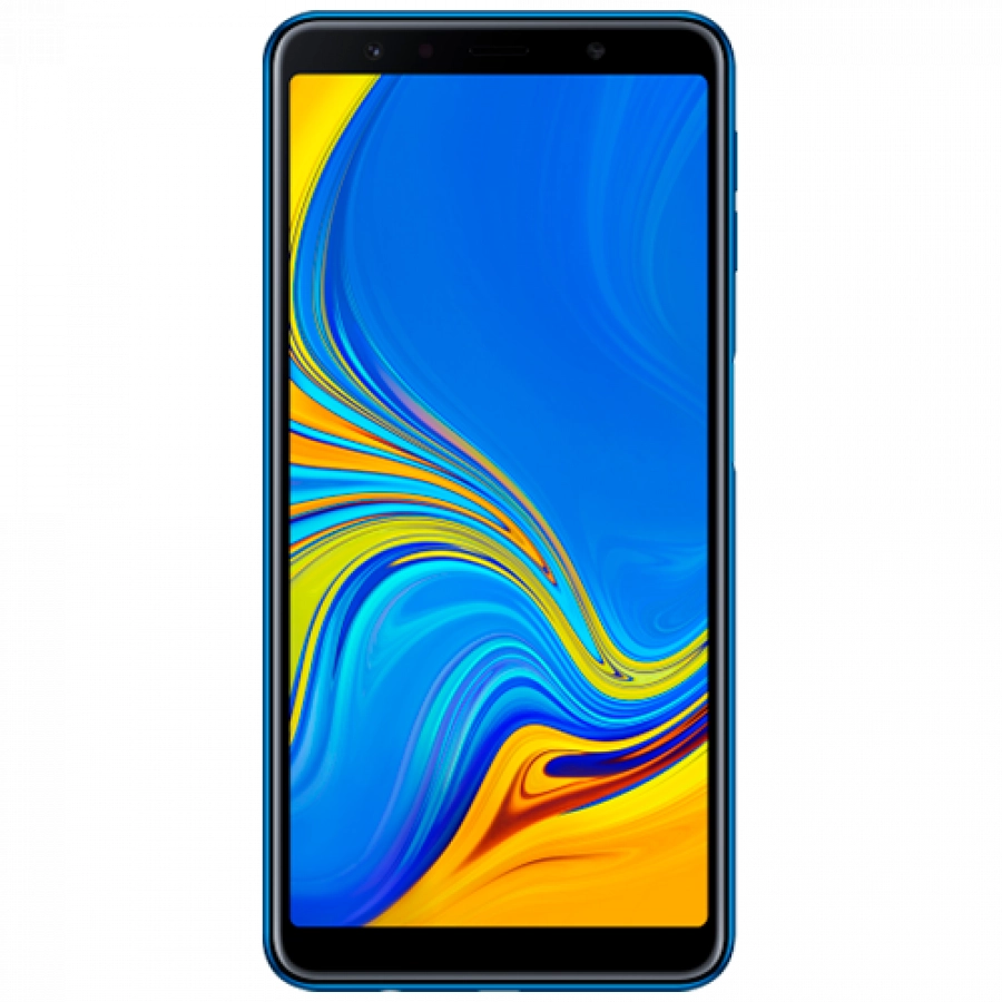 Samsung Galaxy A7 2018 64 ГБ Синий SM-A750FZBUSEK б/у