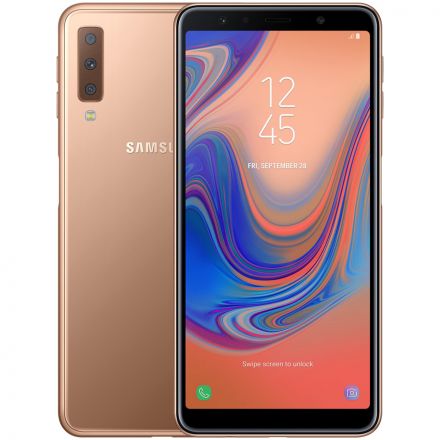 Samsung Galaxy A7 2018 64 ГБ Gold в Горішніх Плавнях