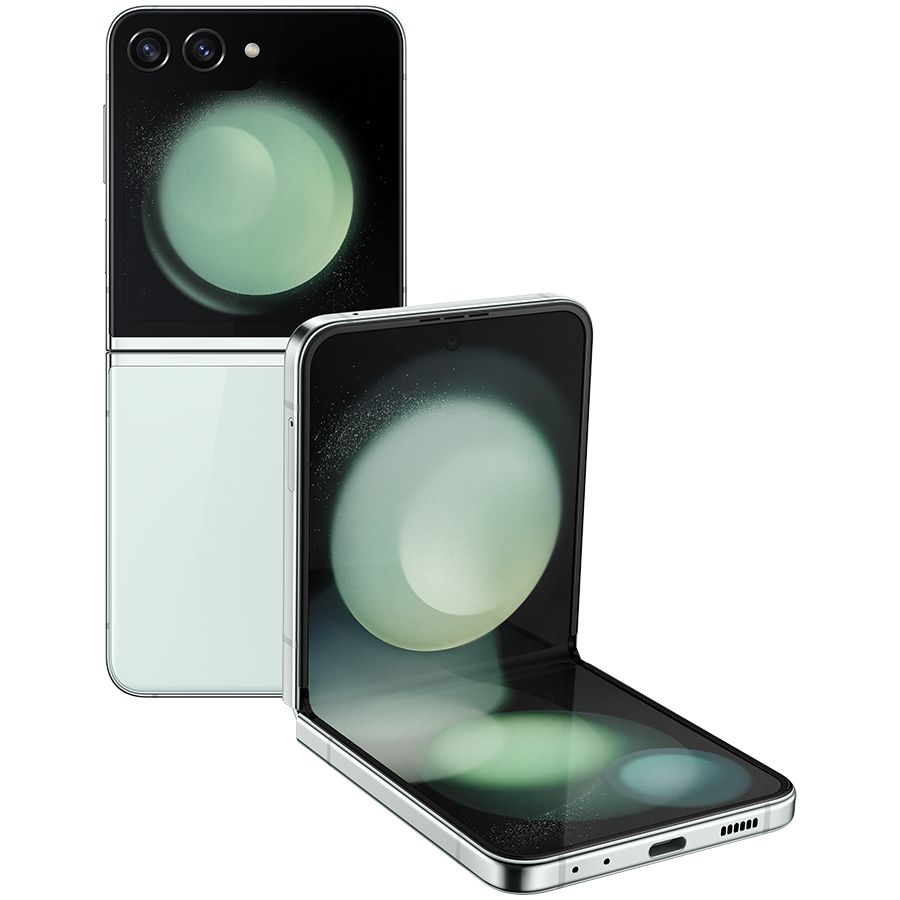 中古品　Android Galaxy Z Flip 5 256gb Купити Samsung Galaxy Z Flip 5 256 ГБ Light Green