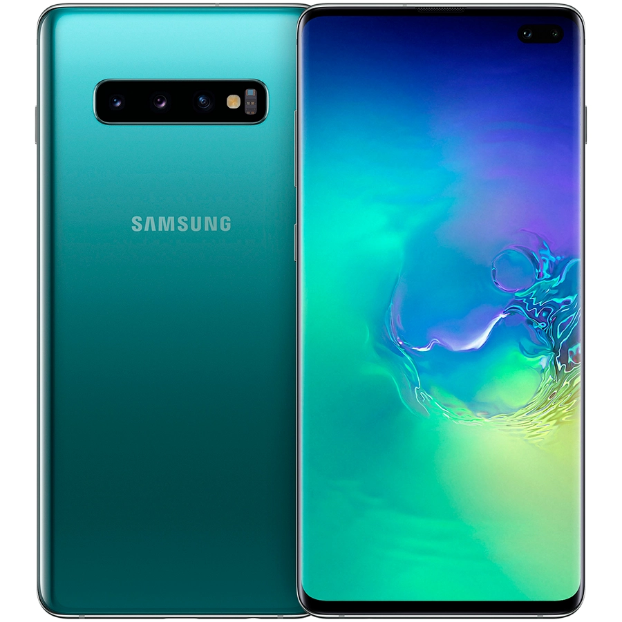 Купить Samsung Galaxy S10+ 128 ГБ Зелёный восстановленный