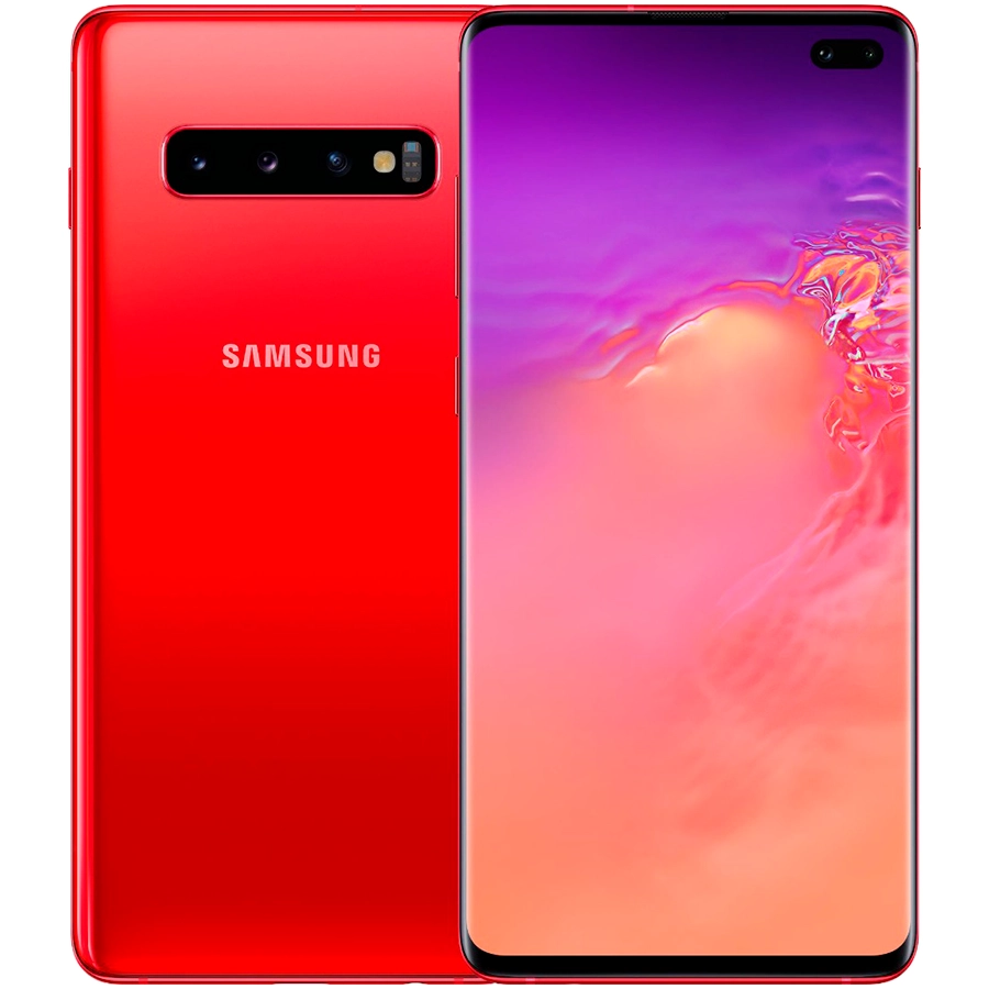 スマートフォン本体 GALAXY S10+ DUAL SIM Купити Samsung Galaxy S10+ 128 ГБ Red